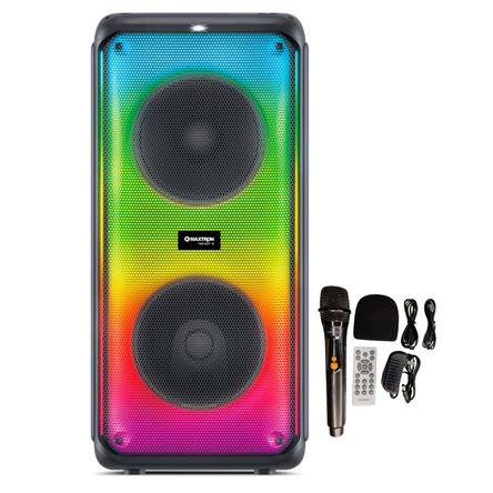 Parlante Maxtron Torre MX 801 Trendy USB BT TWS Micrófono Parlante Maxtron Torre MX 801 Trendy USB BT TWS Micrófono