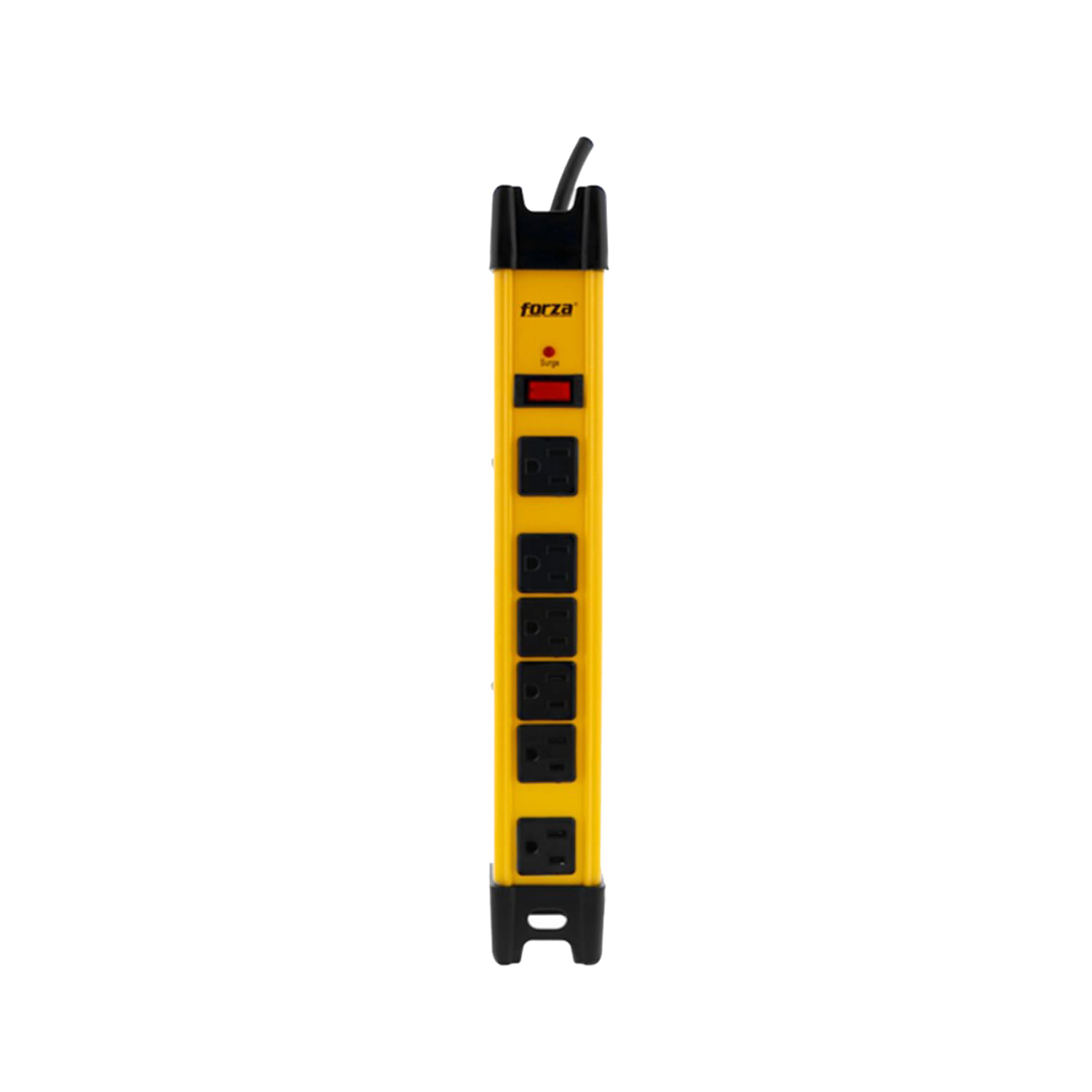 Supresor De Picos Forza Fsp-806 Metálico 2200W 1200J 6 Salidas