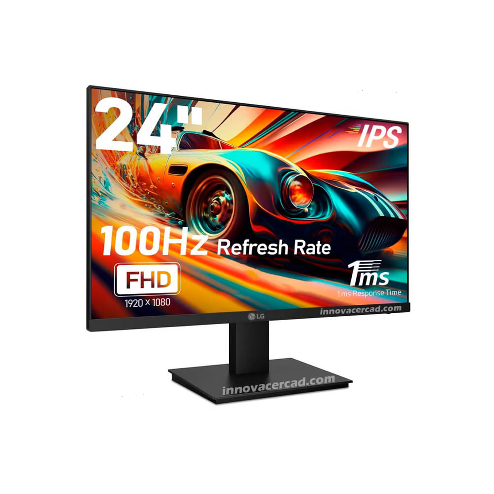 Monitor LED LG 24MS500-B 24"" Class Full HD - 16:9 - 60.5cm (23.8"")