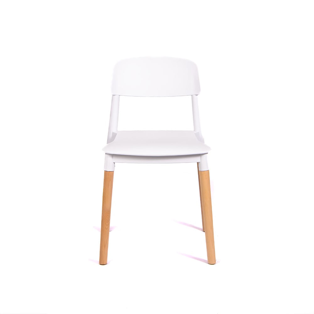 Silla con Respaldo Modelo Millan Color Blanco Silla con Respaldo Modelo Millan Color Blanco