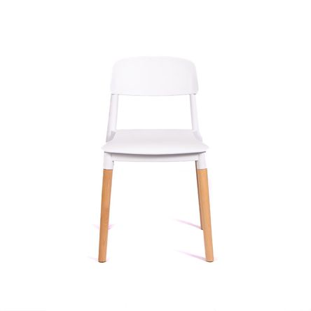 Silla con Respaldo Modelo Millan Color Blanco Silla con Respaldo Modelo Millan Color Blanco