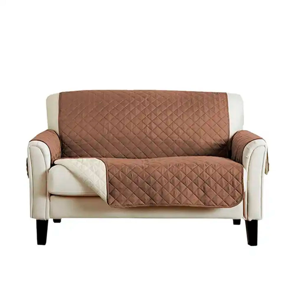 Funda para Mueble de 2 Personas Color Marrón