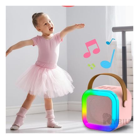 Altavoz Portatil en Color Rosado Y+Post-it adhesivos Altavoz Portatil en Color Rosado Y+Post-it adhesivos