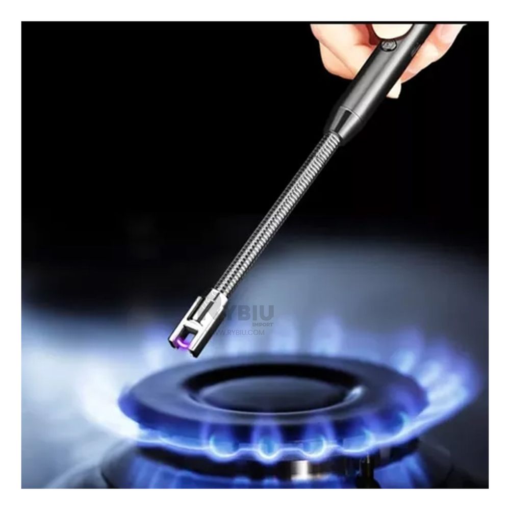 Encendedor Recargable para Uso Diario en Color Negro Encendedor Recargable para Uso Diario en Color Negro