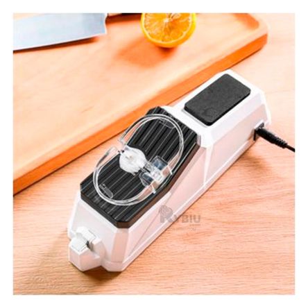 Afilador Electrico de Cuchillo de Color Blanco Afilador Electrico de Cuchillo de Color Blanco