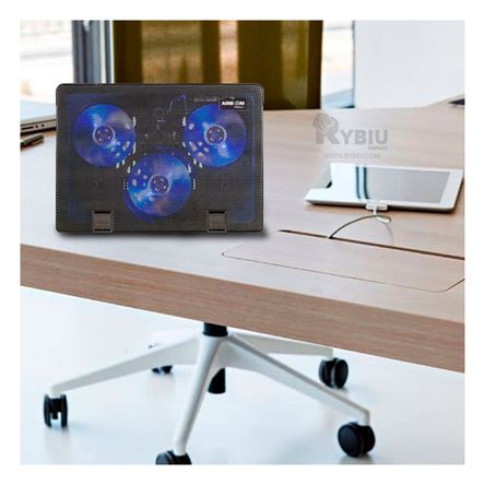 Cooler Resistente y Duradero de Color Negro Y+Stickers Cooler Resistente y Duradero de Color Negro Y+Stickers