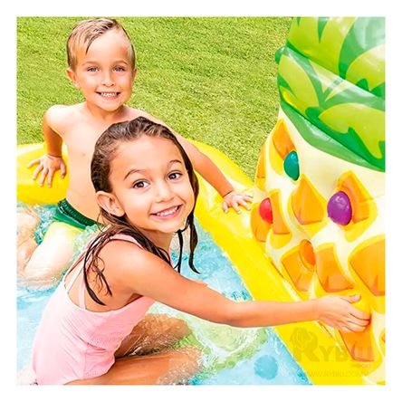 Centro de Juego Frutas con Tobogan en Multicolor Centro de Juego Frutas con Tobogan en Multicolor