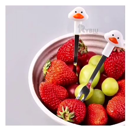 Cubierto Portatil de Pato Blanco Y+Post-it adhesivos Cubierto Portatil de Pato Blanco Y+Post-it adhesivos