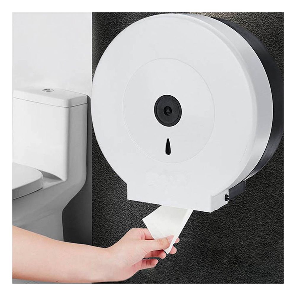 Dispensador de Papel Higienico en Color Blanco Dispensador de Papel Higienico en Color Blanco