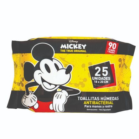 Toallitas Humedas Refill x 25 Unid. Mickey Mouse