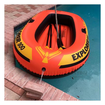 Bote Acuatico Divertido para Playa Color Anaranjado