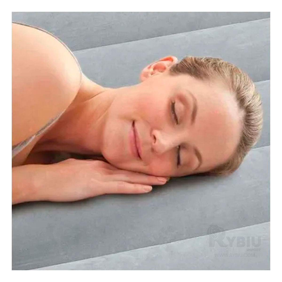 Colchon Transportable Versatil en Gris Y+Agendita