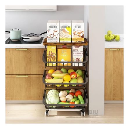 Cesta para la Cocina con LLantitas de Negro Y+Agendita Cesta para la Cocina con LLantitas de Negro Y+Agendita