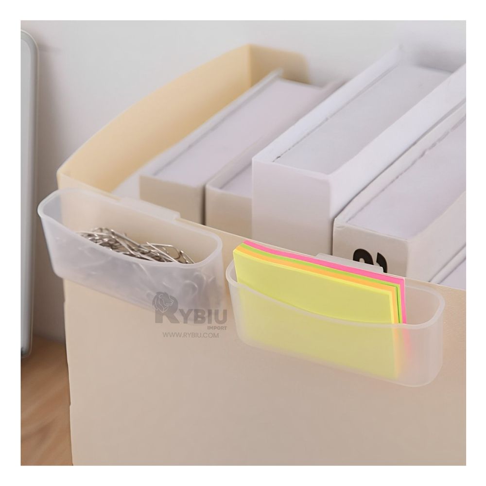 Caja Facil Guardado en Transparente Y+Agendita Caja Facil Guardado en Transparente Y+Agendita