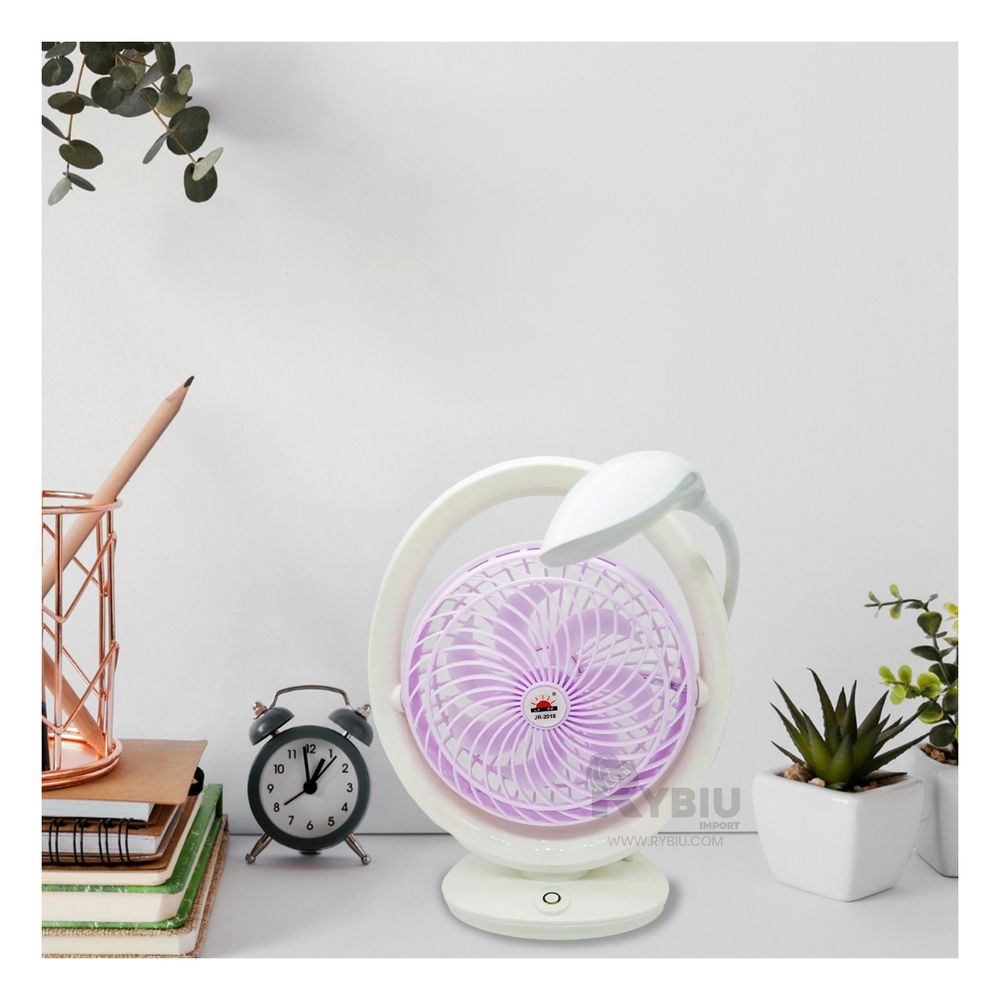 Ventilador Funcional de 3 Velocidades Lila Y+Agendita Ventilador Funcional de 3 Velocidades Lila Y+Agendita