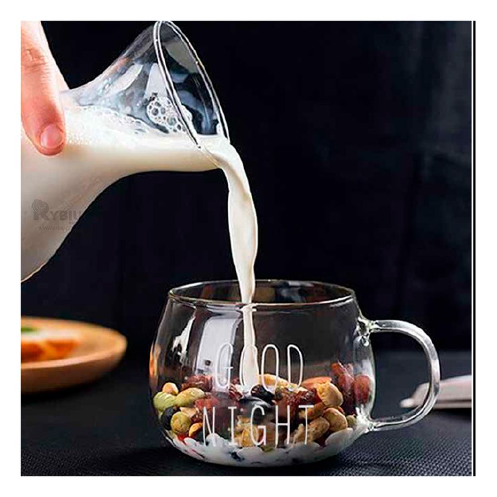 Taza Ideal para Cafe de Color Transparente Y+Stickers Taza Ideal para Cafe de Color Transparente Y+Stickers