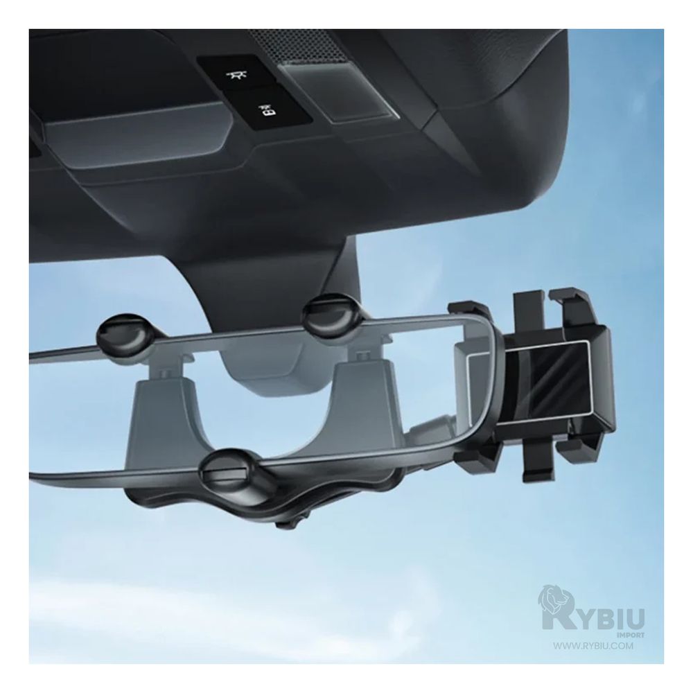 Soporte para Celular Giratorio de Color Negro Soporte para Celular Giratorio de Color Negro