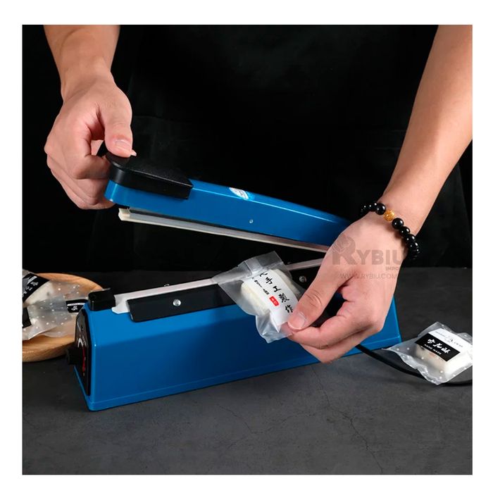 Selladora Termica Bolsas Color Azul Y+Agendita Promart