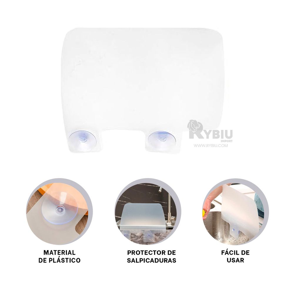 Protector de Chorros de Color Transparente Y+Papel de Regalo Protector de Chorros de Color Transparente Y+Papel de Regalo