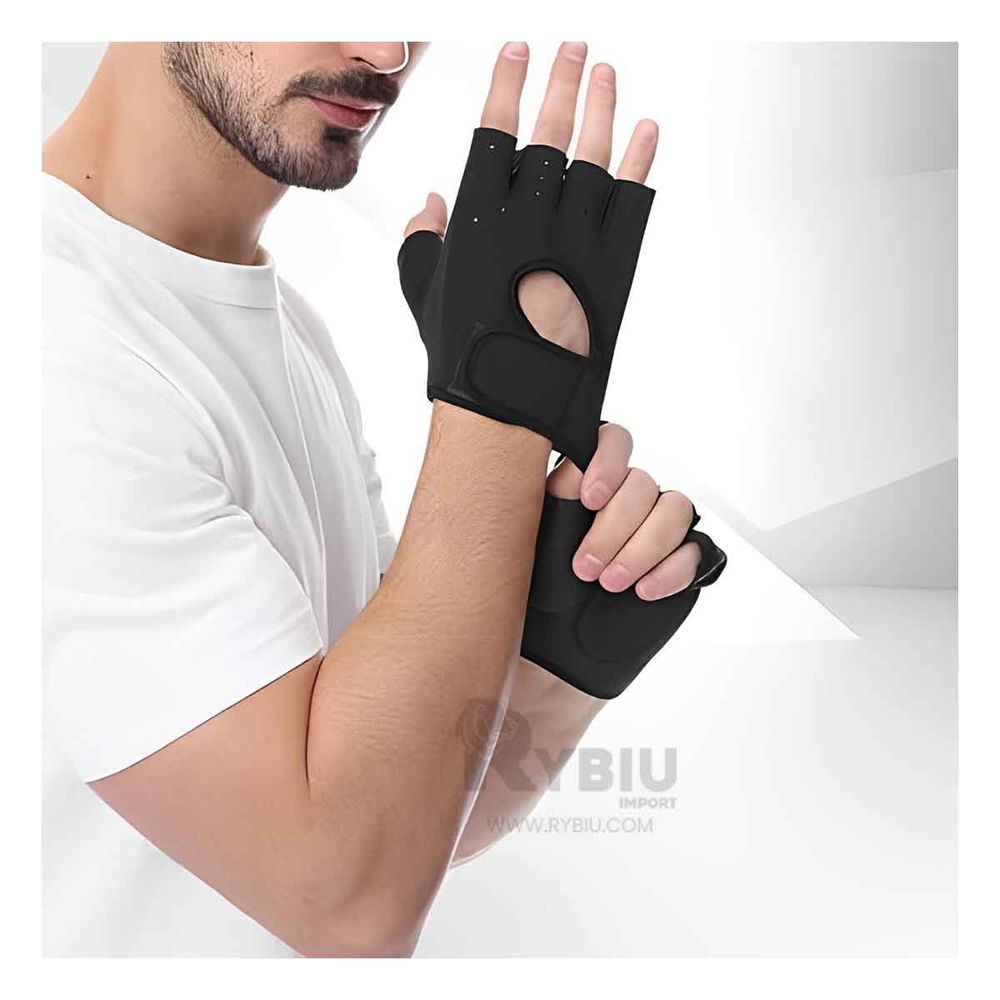 Protector para Manos Deportivo en Negro Y+Post-it adhesivos Protector para Manos Deportivo en Negro Y+Post-it adhesivos