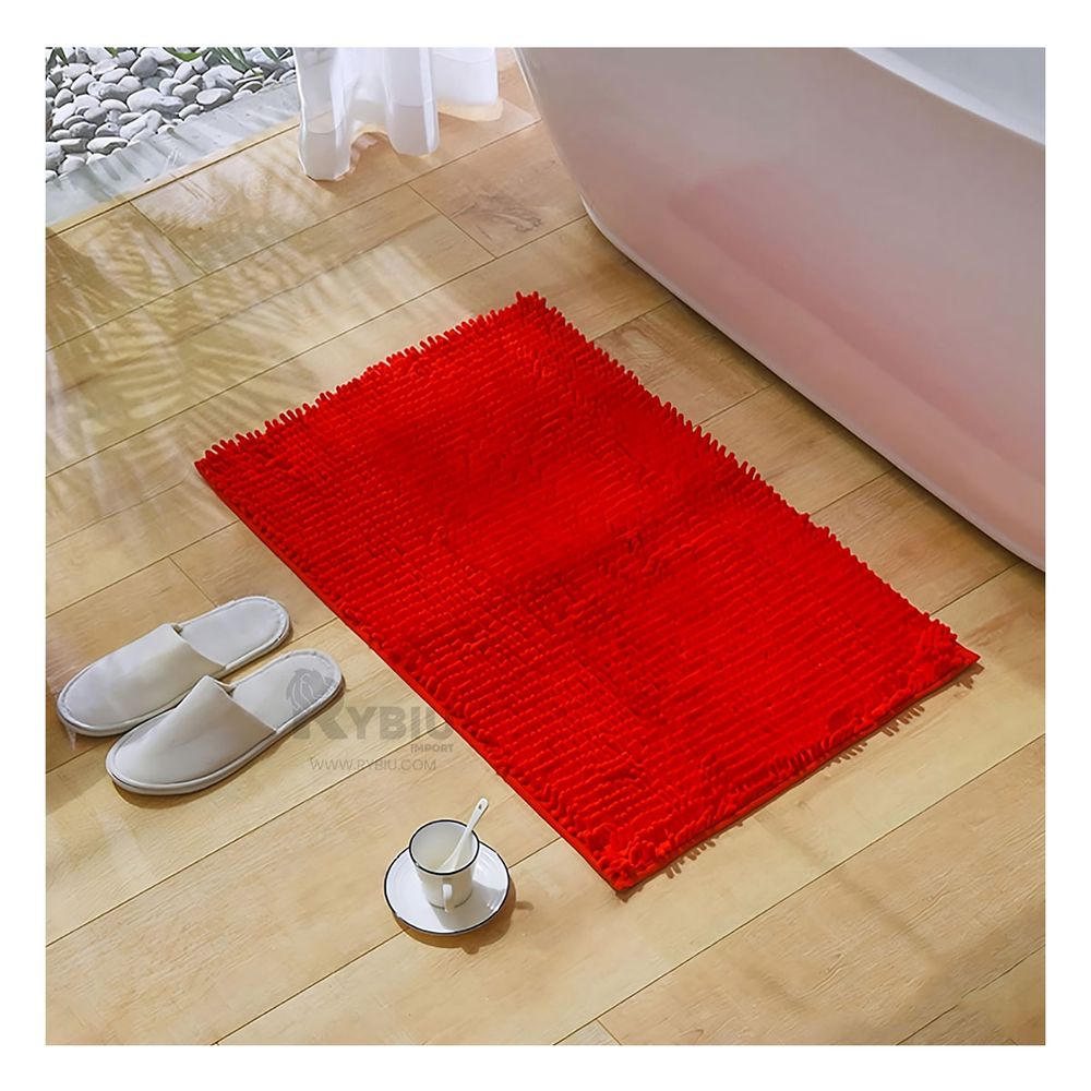 Tapete Forma Rectangular en Color Rojo Y+Papel de Regalo Tapete Forma Rectangular en Color Rojo Y+Papel de Regalo