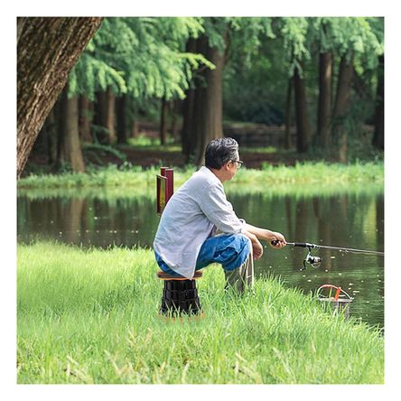 Silla Plegable Portatil con Seguridad de Color Anaranjado Silla Plegable Portatil con Seguridad de Color Anaranjado