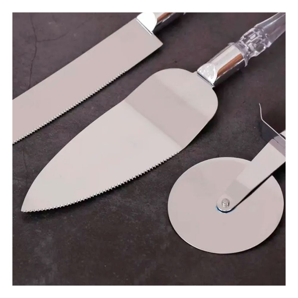Set de Utensilios para Cortar Gris Y+Papel de Regalo Set de Utensilios para Cortar Gris Y+Papel de Regalo