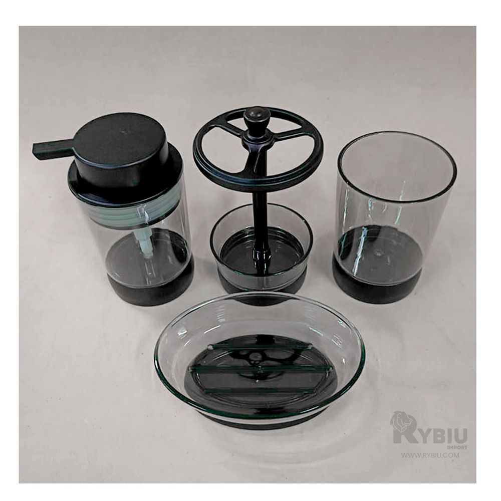 Set Integral de Tocador Ideal y Perfecto en Negro Y+Agendita Set Integral de Tocador Ideal y Perfecto en Negro Y+Agendita