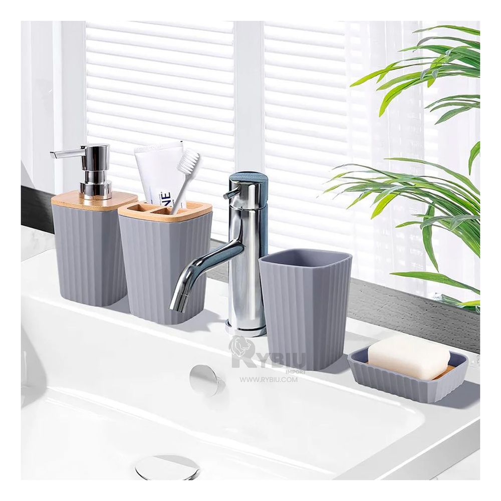 Organizador Practico de Baño en Color Gris Y+Agendita Organizador Practico de Baño en Color Gris Y+Agendita