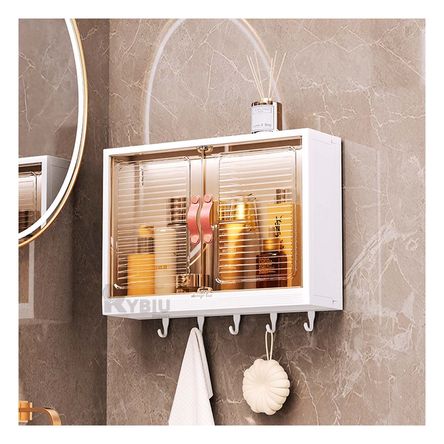 Organizador de Pared para Perfumes Blanco Y+Agendita Organizador de Pared para Perfumes Blanco Y+Agendita