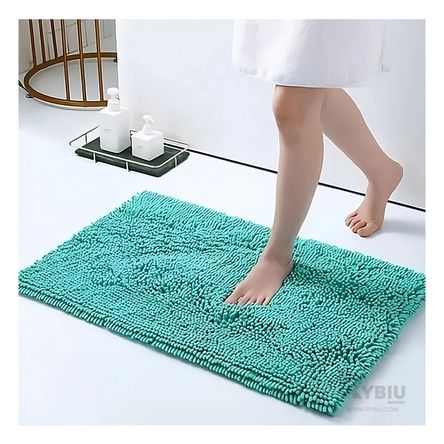 Tapete de Microfibra en Color Verde Y+Papel de Regalo Tapete de Microfibra en Color Verde Y+Papel de Regalo