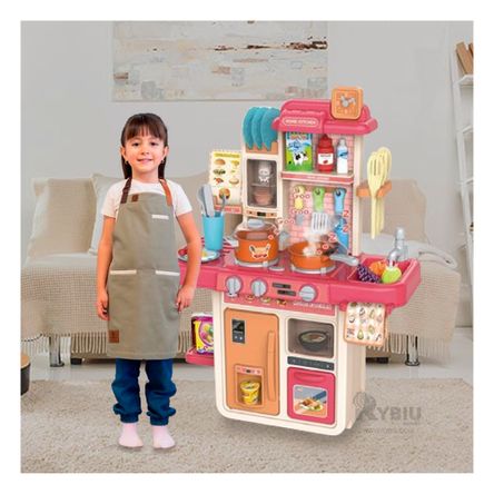 Set de Cocina Moderno para Jugar de 42 Piezas Multicolor