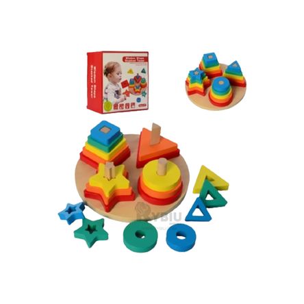 Juego Infantil Didactico en Multicolor Y+Post-it adhesivos