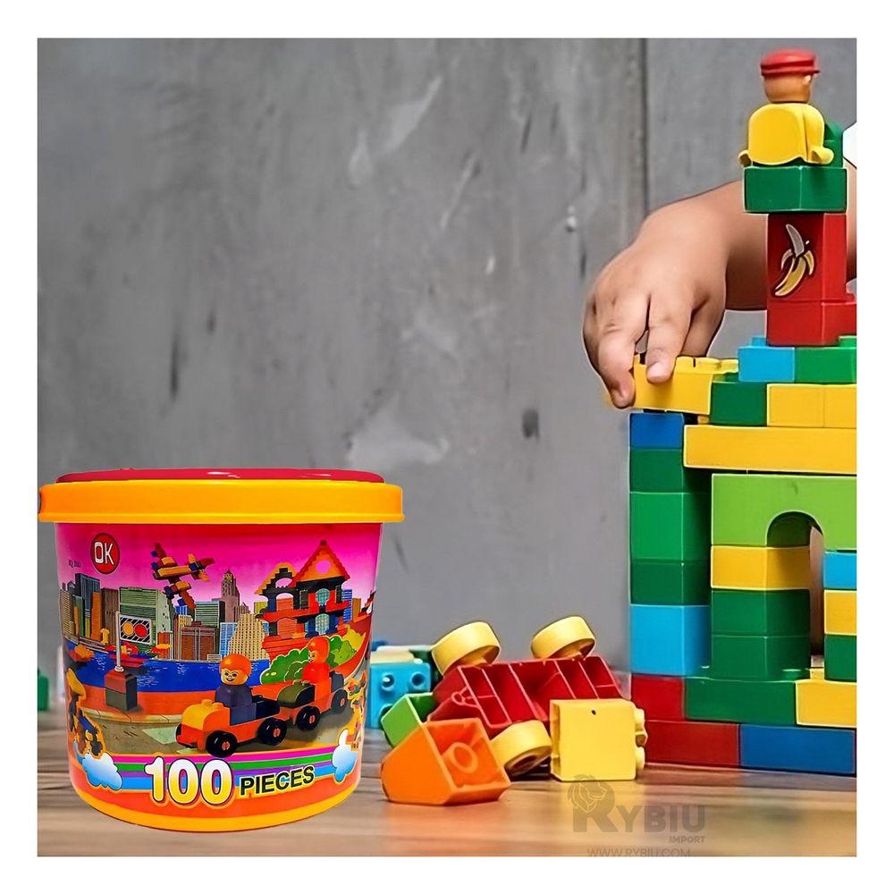 Juego de Bloques Didacticos para Niños Multicolor Juego de Bloques Didacticos para Niños Multicolor
