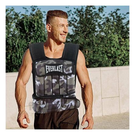 Chaleco Duradero con Peso Crossfit de 10 K en Blanco Chaleco Duradero con Peso Crossfit de 10 K en Blanco