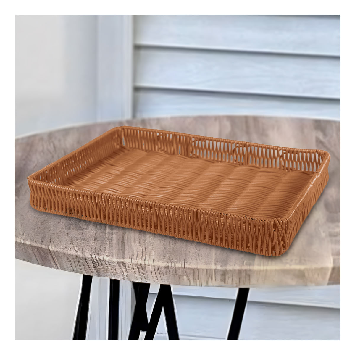 Cesta Rustica Organizadora de Color Marron Y+Agendita