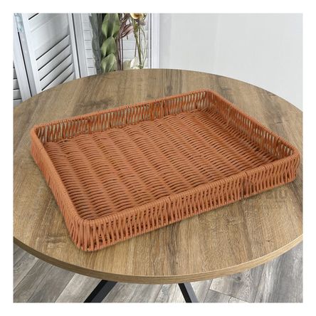 Cesta Decorativa para Almacenar de Color Marron Y+Stickers Cesta Decorativa para Almacenar de Color Marron Y+Stickers