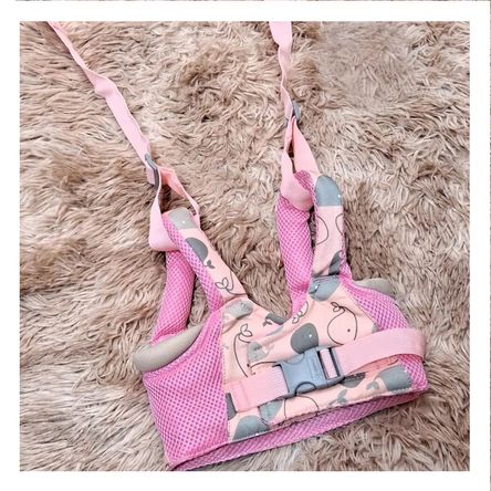 Arnes Andador Caminador para Bebe Diseño Ballena Rosado Arnes Andador Caminador para Bebe Diseño Ballena Rosado