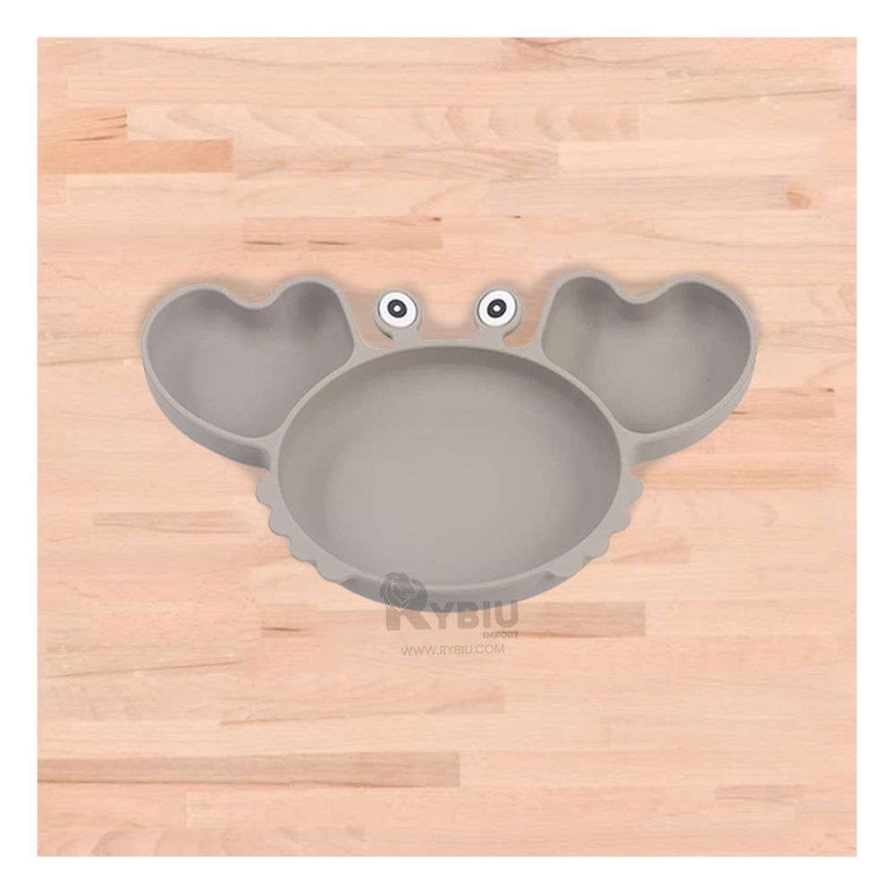 Plato de Almuerzo Cangrejo Baby en Plomo Y+Papel de Regalo Plato de Almuerzo Cangrejo Baby en Plomo Y+Papel de Regalo