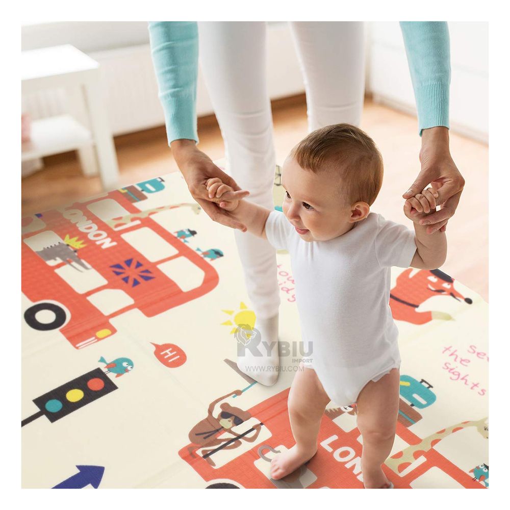 Alfombra de Espuma para Niños Multicolor Y+Papel de Regalo Alfombra de Espuma para Niños Multicolor Y+Papel de Regalo