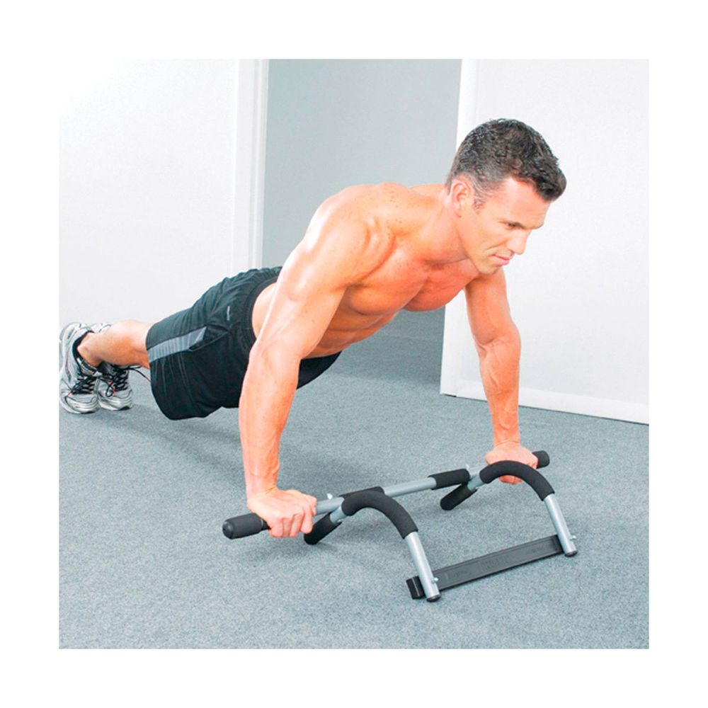 Barras de Acero Maquina de Ejercicio para Puerta Color Negro Barras de Acero Maquina de Ejercicio para Puerta Color Negro