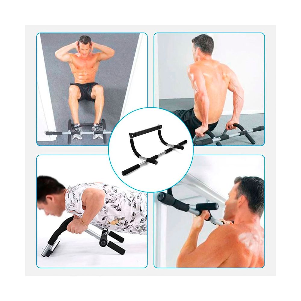 Barras Removibles Colgante Fitness de Color Negro Y+Agendita Barras Removibles Colgante Fitness de Color Negro Y+Agendita