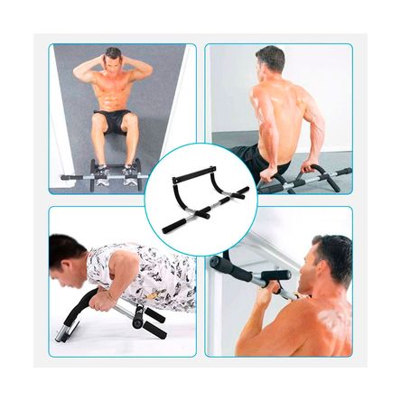 Barras Removibles Colgante Fitness de Color Negro Y+Agendita Barras Removibles Colgante Fitness de Color Negro Y+Agendita