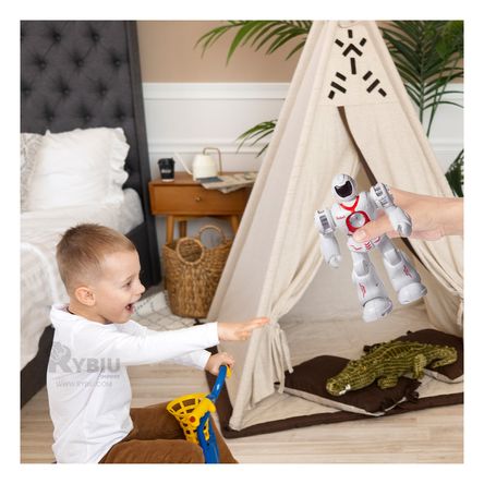 Robot con Rotación de 360 en Color Naranja Y+Agendita Robot con Rotación de 360 en Color Naranja Y+Agendita