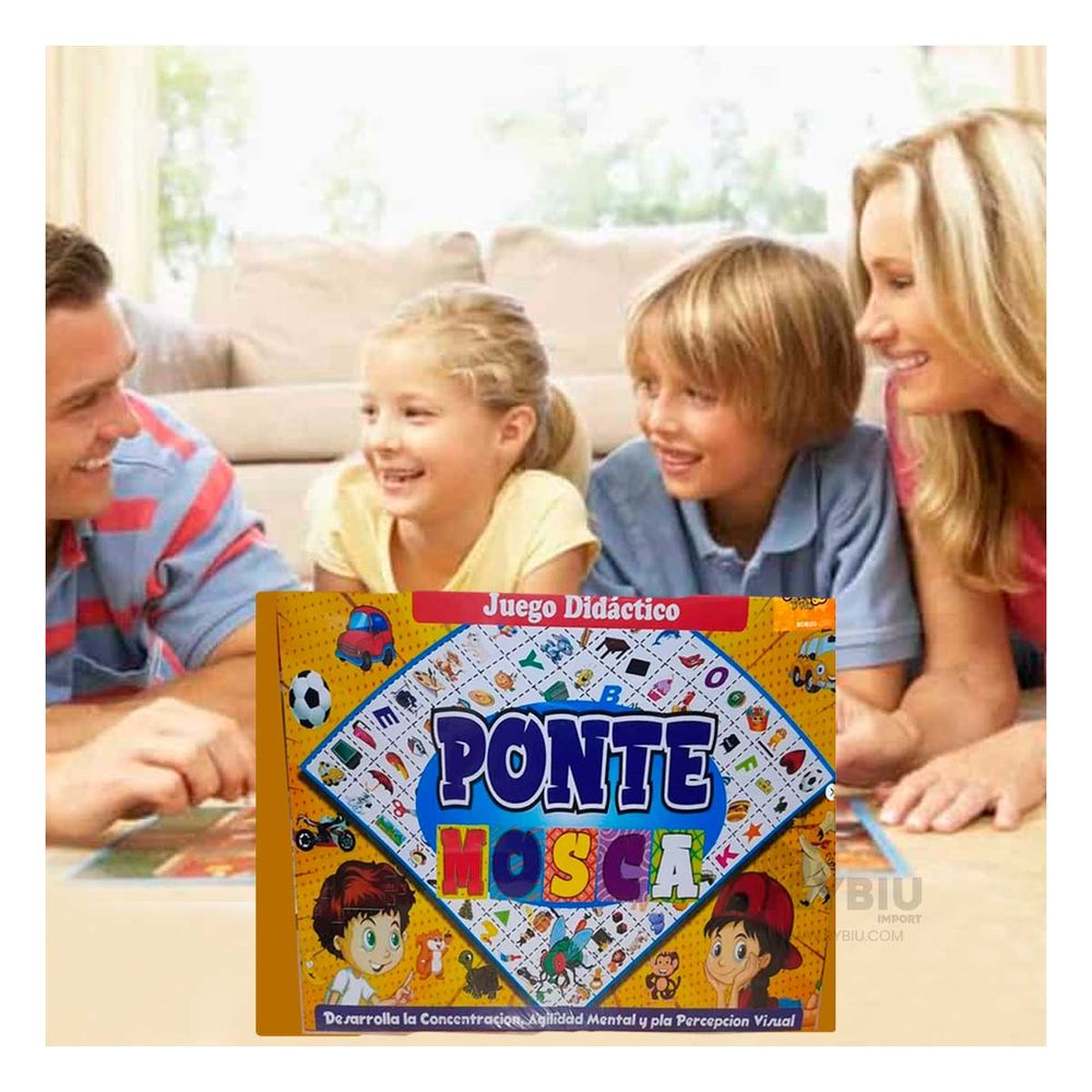 Juego de Estrategia Ponte Mosca en Multicolor Y+Stickers Juego de Estrategia Ponte Mosca en Multicolor Y+Stickers