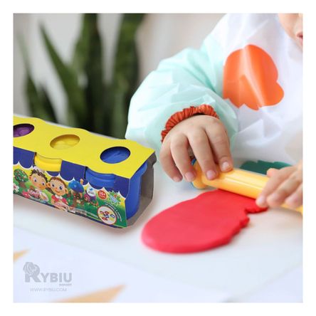 Kit 4 Plastilinas en Tono Multicolor Y+Post-it adhesivos Kit 4 Plastilinas en Tono Multicolor Y+Post-it adhesivos