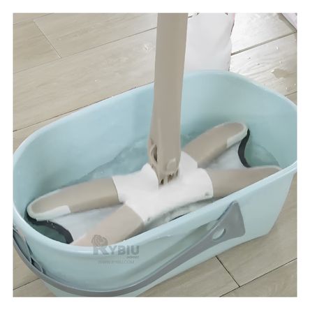 Trapeador con Diseño Ergonomico en Beige Y+Papel de Regalo Trapeador con Diseño Ergonomico en Beige Y+Papel de Regalo