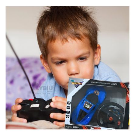 Carrito Agil y Moderno con Control en Azul Y+Agendita Carrito Agil y Moderno con Control en Azul Y+Agendita