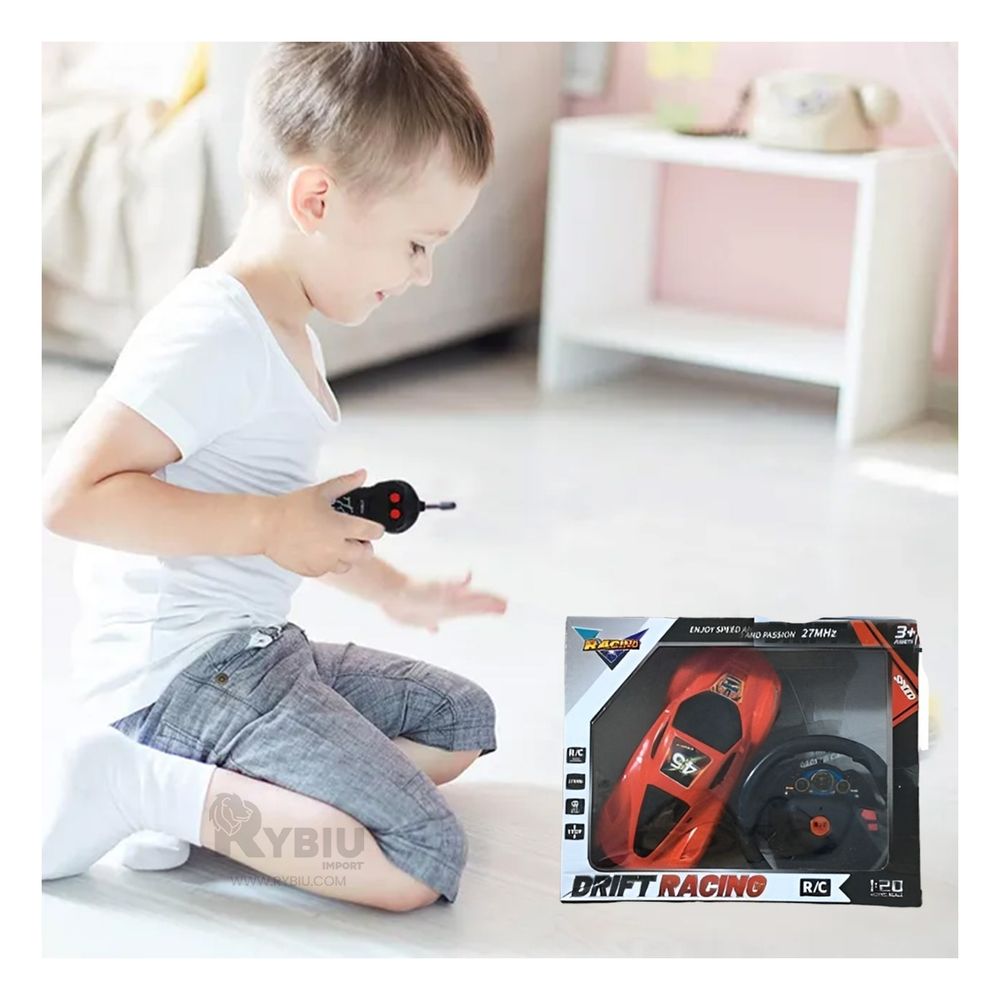 Carro Juguete Ideal para el Parque en Rojo Y+Papel de Regalo Carro Juguete Ideal para el Parque en Rojo Y+Papel de Regalo