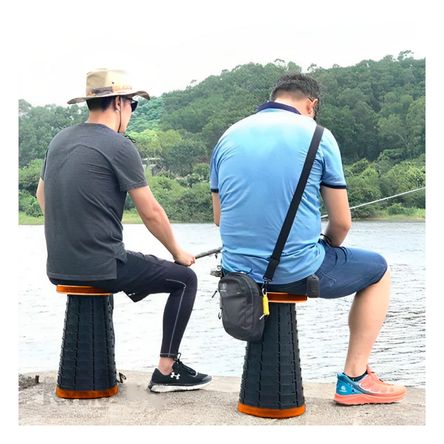 Silla Compacta de Color Anaranjado Y+Agendita Silla Compacta de Color Anaranjado Y+Agendita